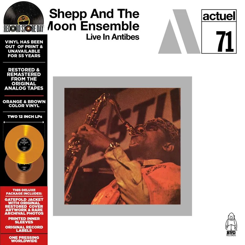 Shepp, Archie & The Full Moon Ensemble  : The Complete Live in Antibes (2- LP) RSD 2025