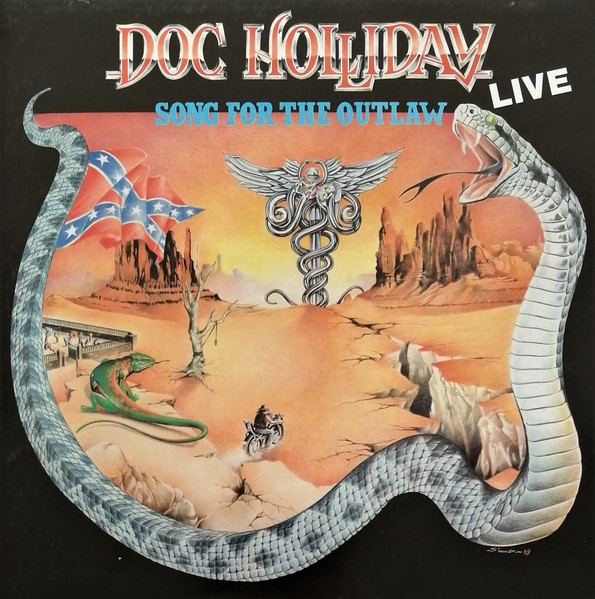 Doc Holliday : Song for the Outlaw live (LP)