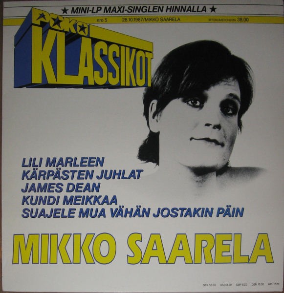 Saarela, Mikko : Poko Klassikot (LP)