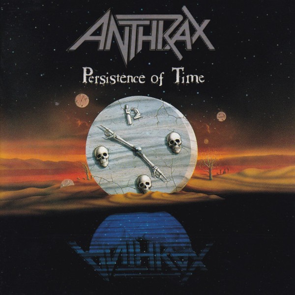 Anthrax : Persistence of Time (4-LP) orange/black swirl