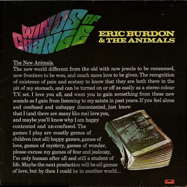 Burdon, Eric  & the Animals : Winds of Change (LP)
