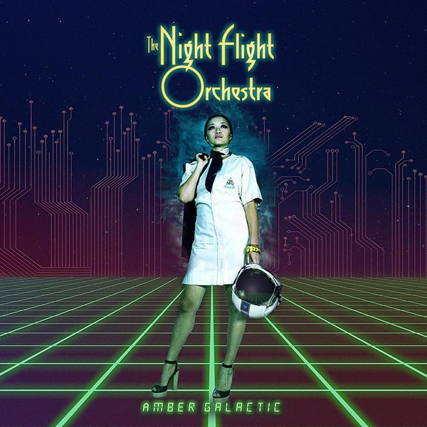 Night Flight Orchestra : Amber Galactic (2-LP)