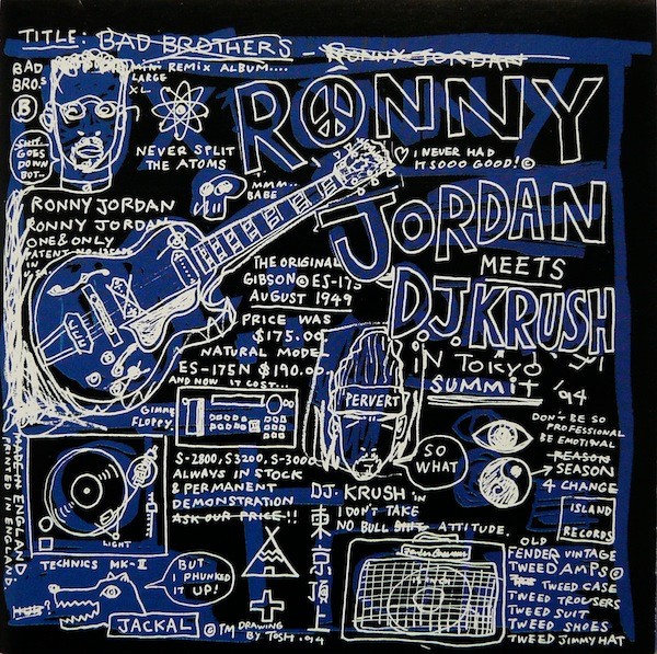 Ronny Jordan Meets D.J. Krush : Bad Brothers (LP)