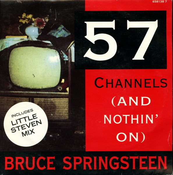Springsteen, Bruce : 57 Channels and nothin' on (12")