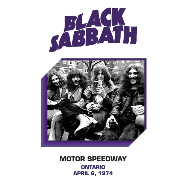 Black Sabbath : Motor Speedway Ontario 1974 (LP)