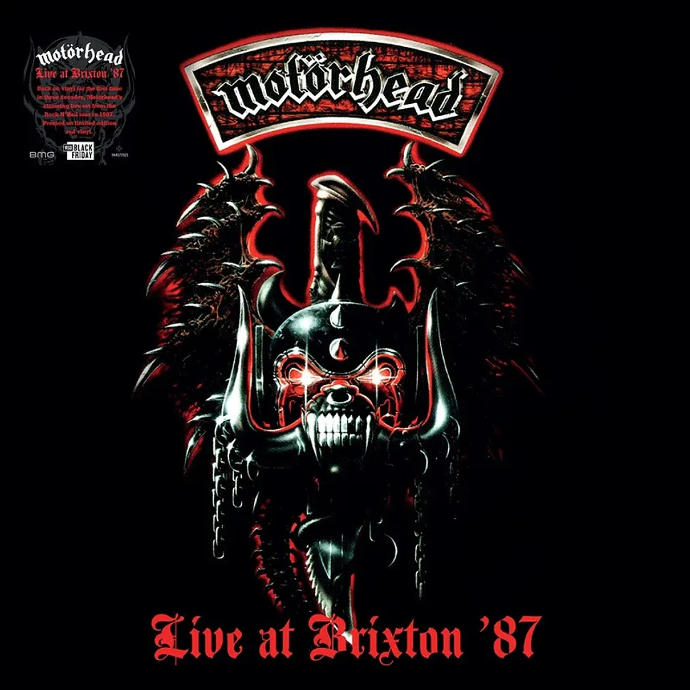 Motörhead : Live at Brixton '87 (LP) Black Friday 2025
