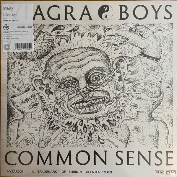 Viagra Boys  : Common sense (LP) blue