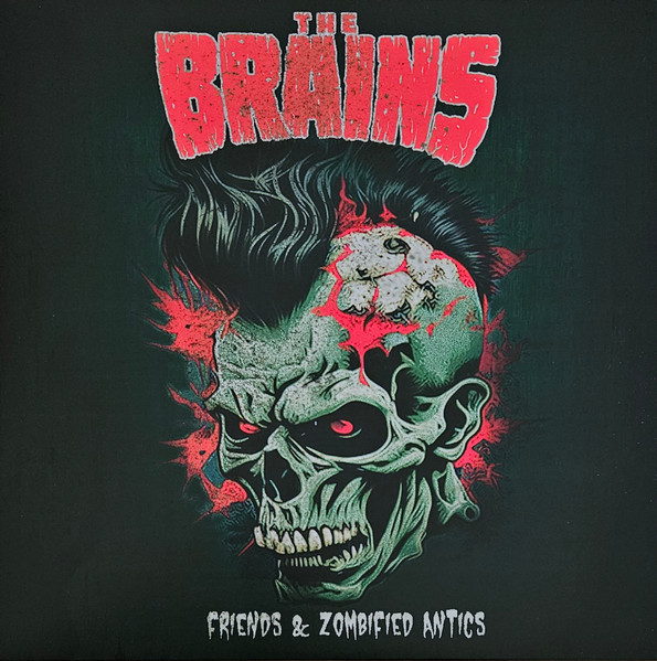 Brains : Friends & Zombified antics (LP) red