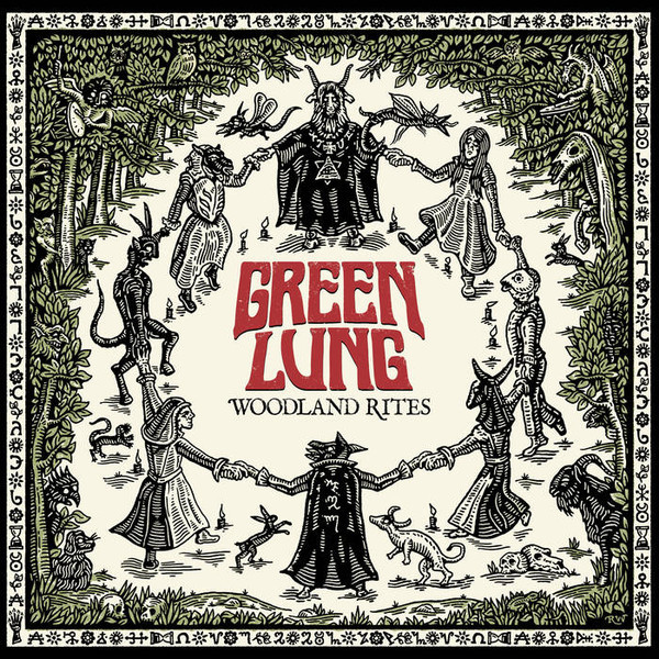 Green Lung : Woodland Rites (LP) green