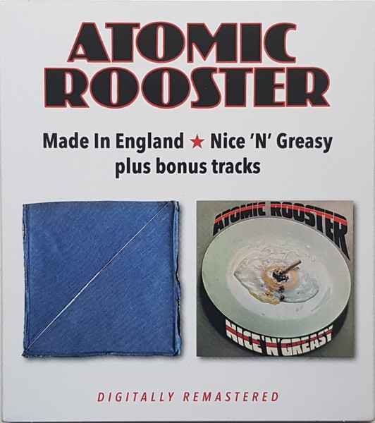 Atomic Rooster : Made In England / Nice 'N' Greasy + Bonus Tracks (2-CD)