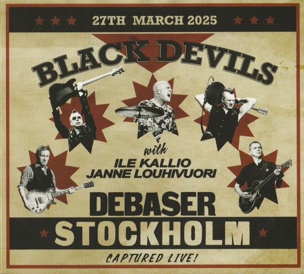 Black Devils With Kallio, Ile & Louhivuori, Janne : Debaser Stockholm (CD)