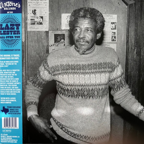 Lazy Lester : All Over You (LP)