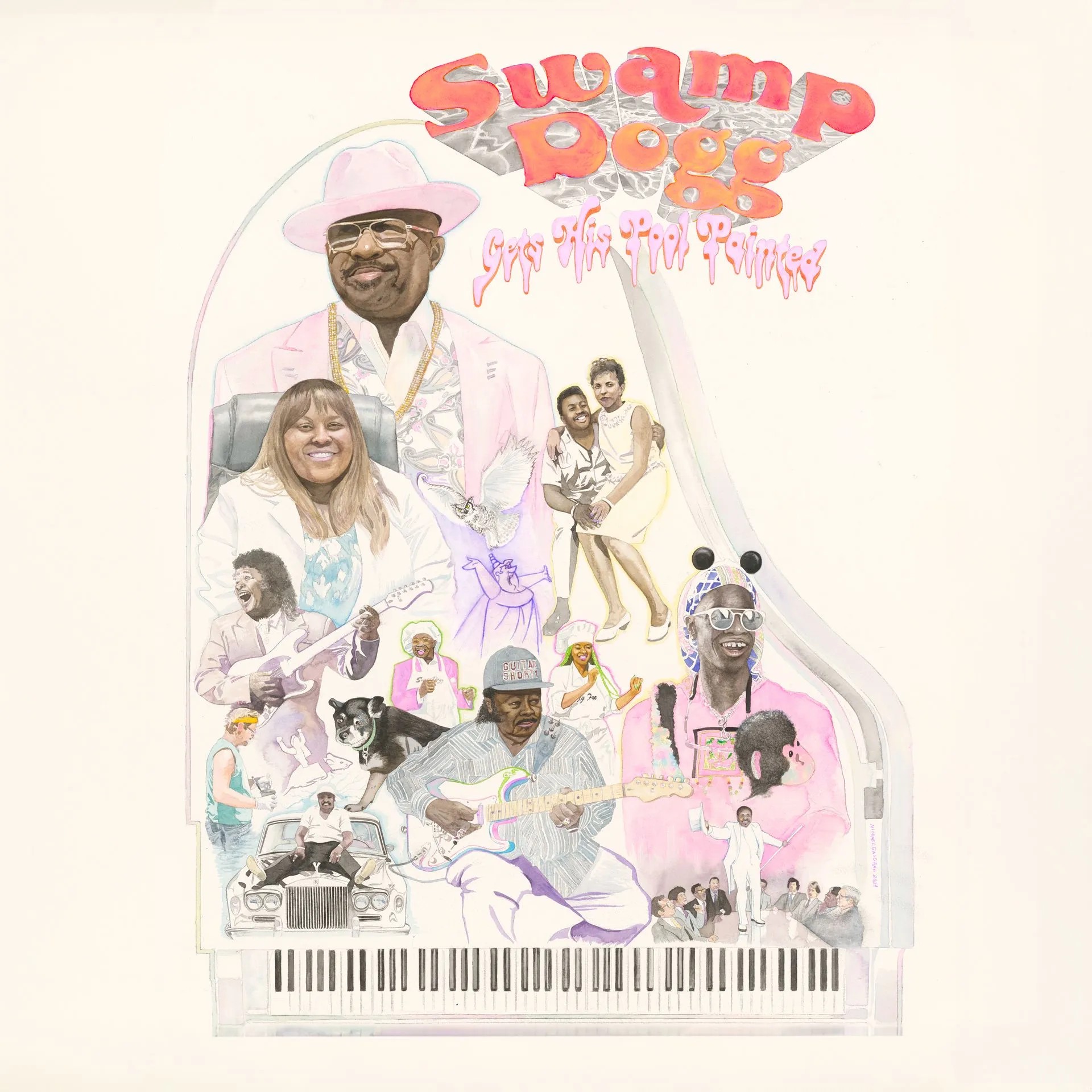 Swamp Dogg : Swamp Dogg Gets His Pool Painted (LP) RSD 26