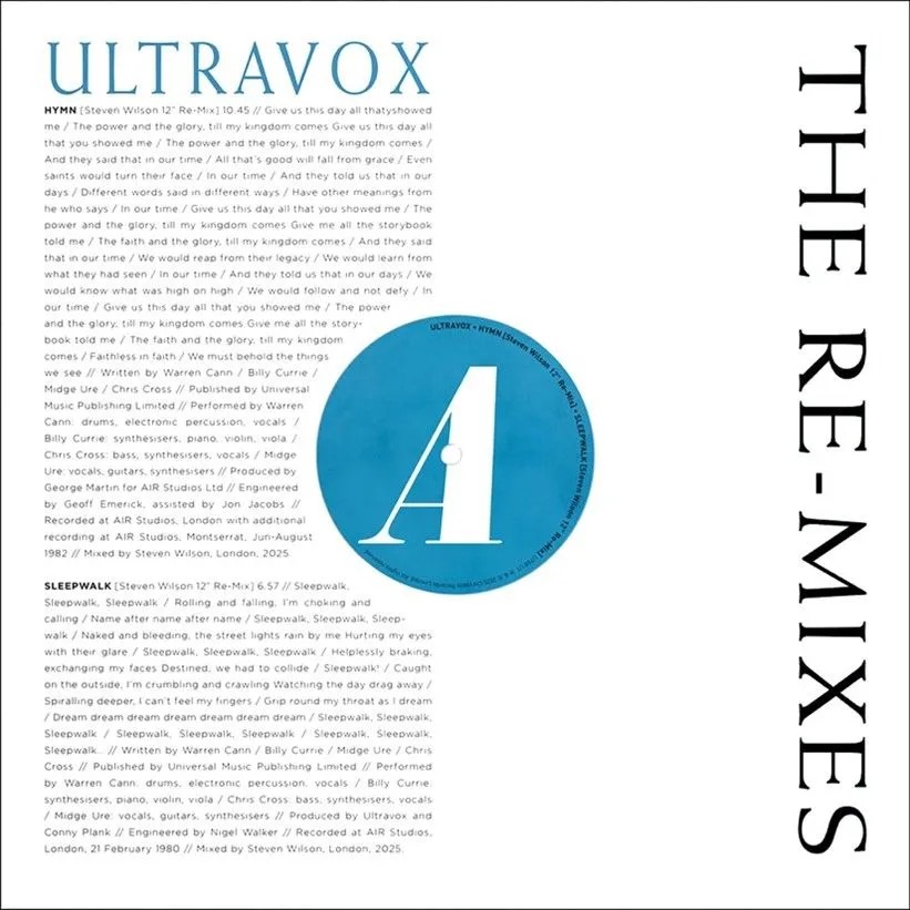Ultravox : Re-Mixes (2-LP) RSD 26