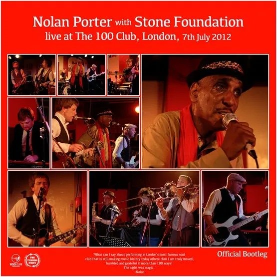 Nolan Porter and Stone Foundation : Live at the 100 Club (LP) RSD 26