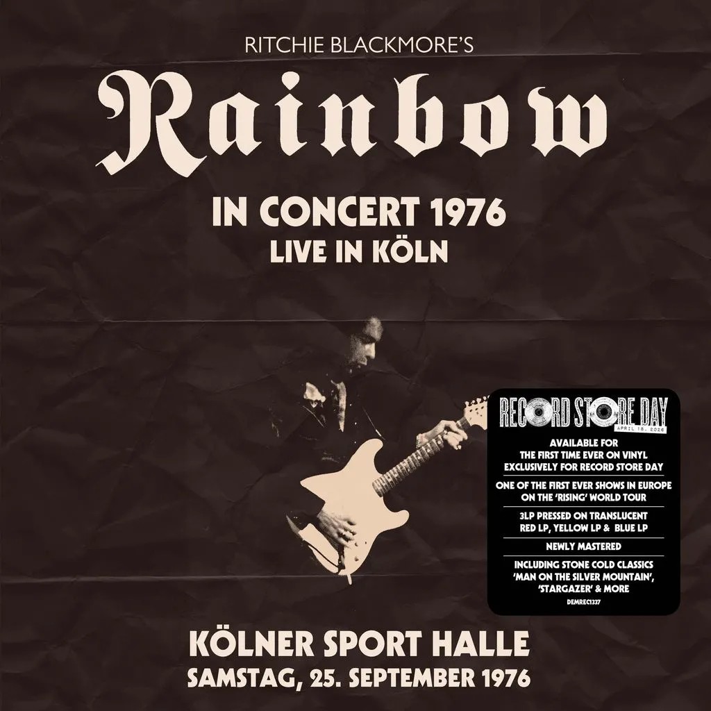 Ritchie Blackmore’s Rainbow : Live from Köln 1976 (3-LP) RSD 26