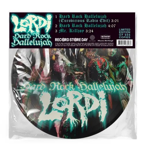 Lordi : Hard Rock Hallelujah (12”) RSD 26