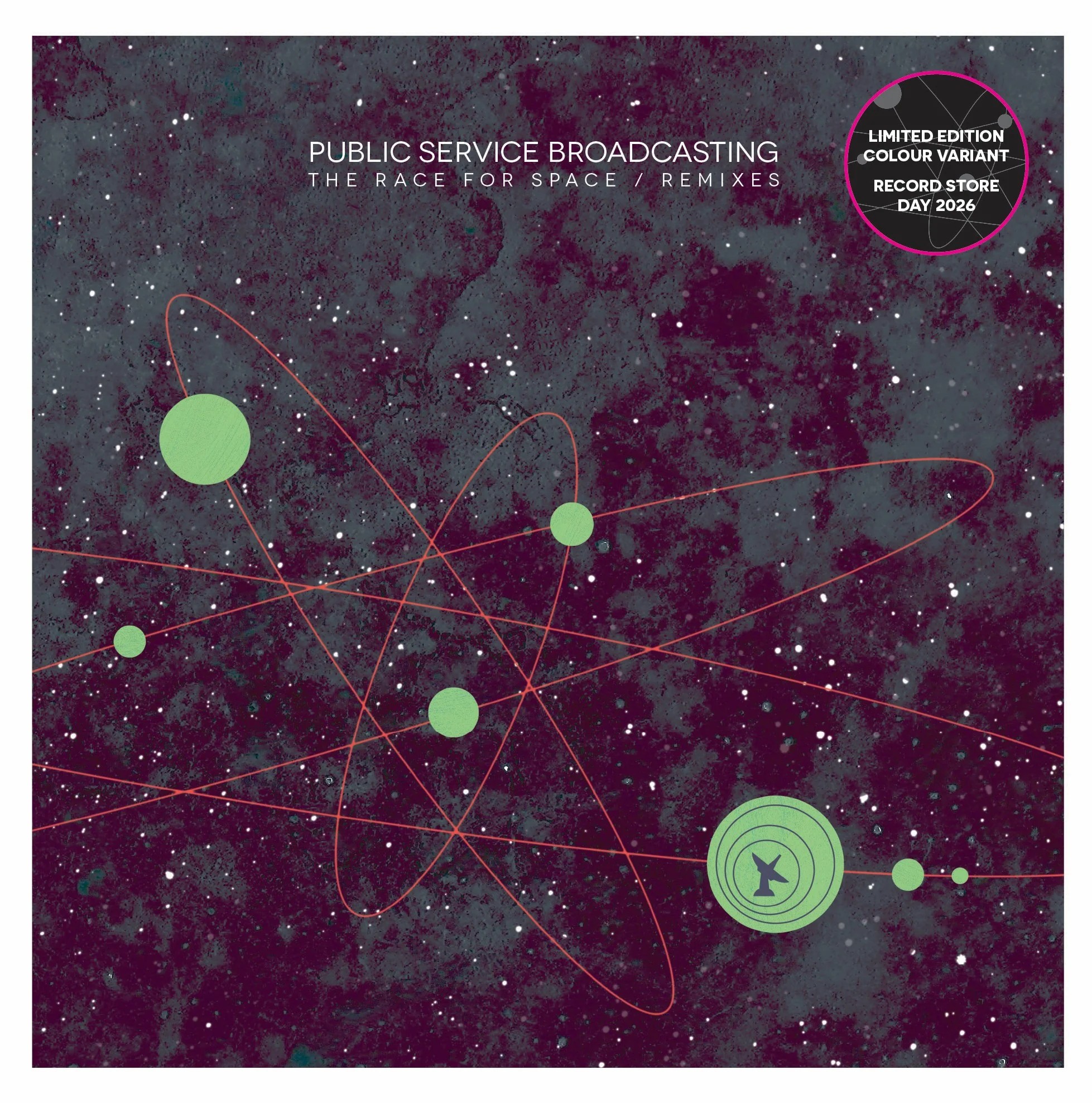 Public Service Broadcasting : The Race For Space (Remixes) (LP) RSD 26