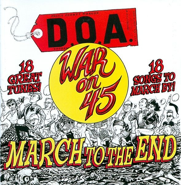 D.O.A : War on 45  (LP)