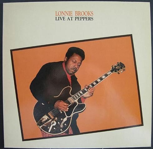 Brooks, Lonnie : Live At Peppers (LP)