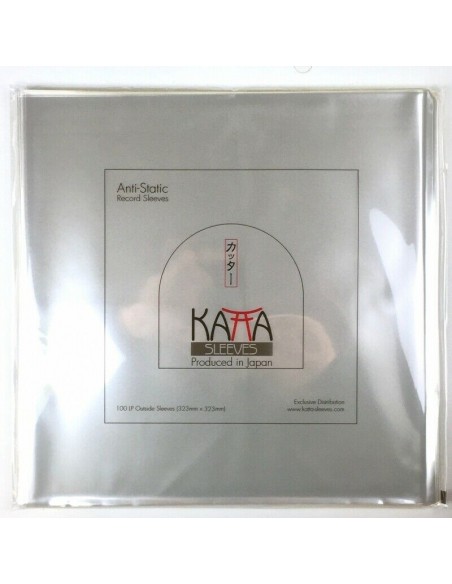 Katta Sleeves - Suojamuovi 10", suljettava (Japan) 25 kpl
