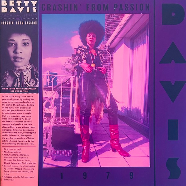 Davis, Betty : Crashin' From Passion (LP)