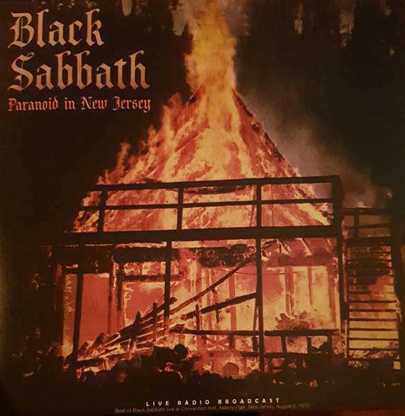 Black Sabbath : Paranoid In New Jersey (LP)