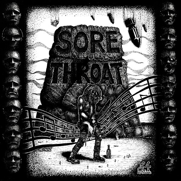 Sore Throat : Unhindered By Talent (LP)