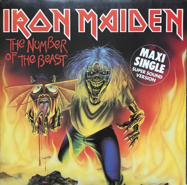 Iron Maiden ‎: The Number Of The Beast (12")