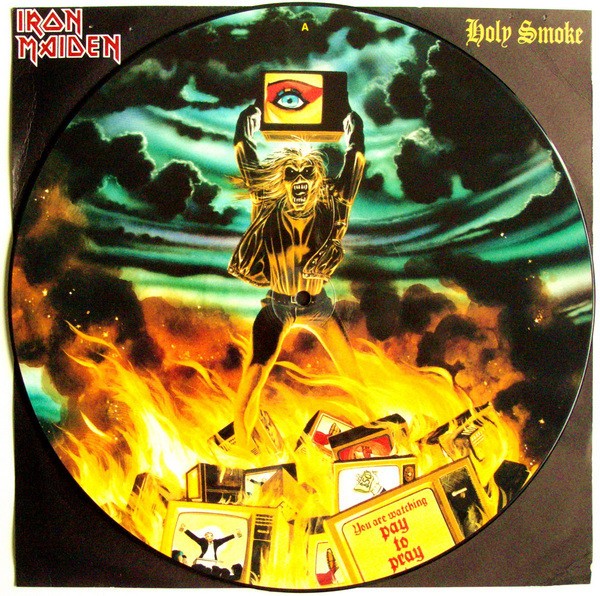 Iron Maiden ‎: Holy Smoke (EP, pic. disc)