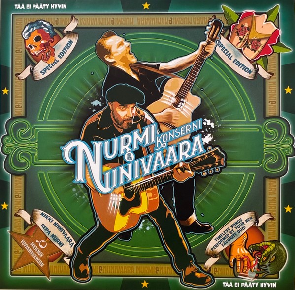 Nurmi & Niinivaara Konserni : Tää ei pääty hyvin (LP)