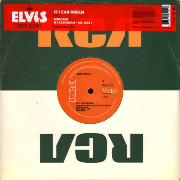Presley, Elvis : If I Can Dream (10")