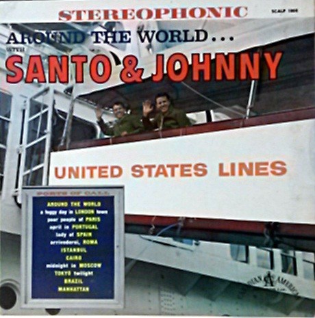 Santo & Johnny : Around The World (LP)