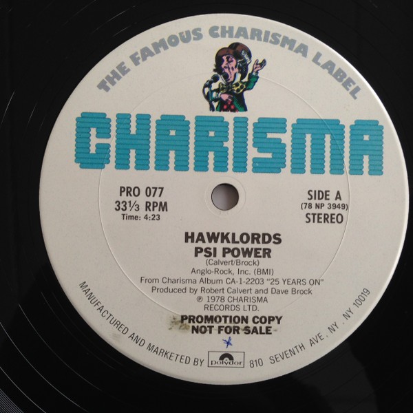 Hawklords : PSI Power (12")