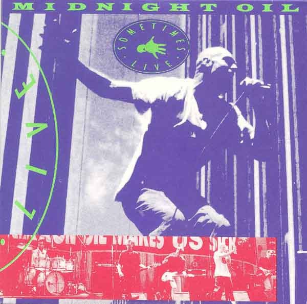 Midnight Oil : Sometimes (Live) (12")