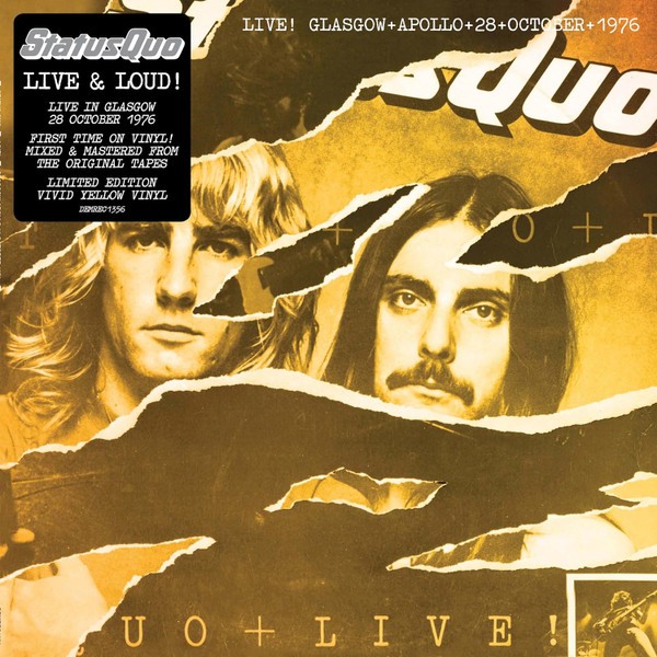 Status Quo : Live Glasgow Apollo 28 October 1976 (2-LP)