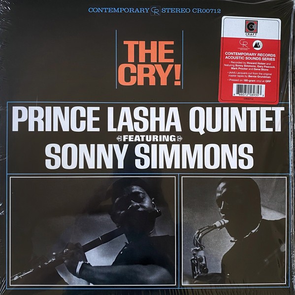 Lasha, Prince Quintet Featuring Simmons, Sonny : The Cry! (LP)