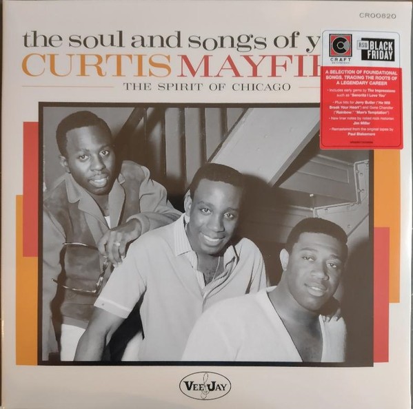 Soul And Songs Of Young Curtis Mayfield The Spirit Of Chicago (2-LP)