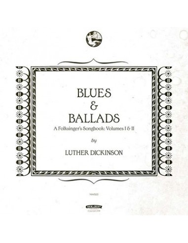 Dickinson, Luther : Blues & Ballads (A Folksingers Songbook) Vol. I & II (2-LP)