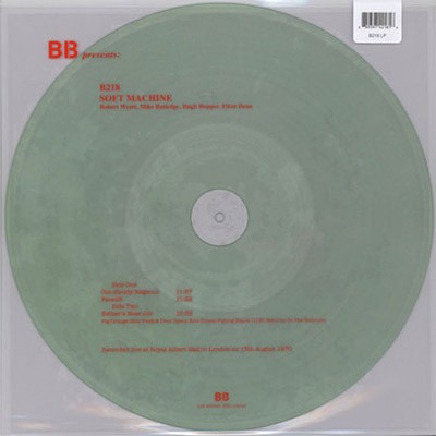 Soft Machine : Live Royal Albert Hall1970 (LP)