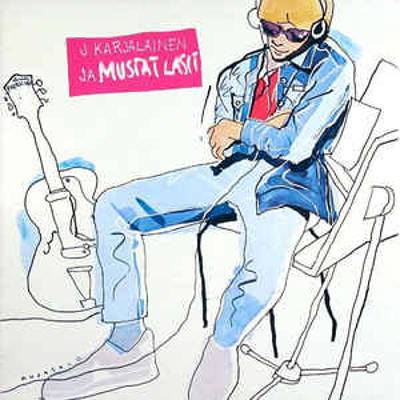 Karjalainen, J. ja Mustat Lasit : J. Karjalainen ja mustat lasit (LP)