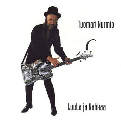Tuomari Nurmio : Luuta ja nahkaa (LP) musta