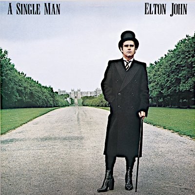 Elton John :  A single man (LP)