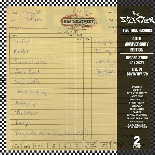 Selecter : Live In Coventry 1979 (LP) RSD 2021