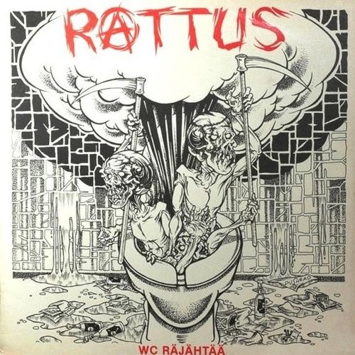 Rattus : WC Räjähtää (LP)