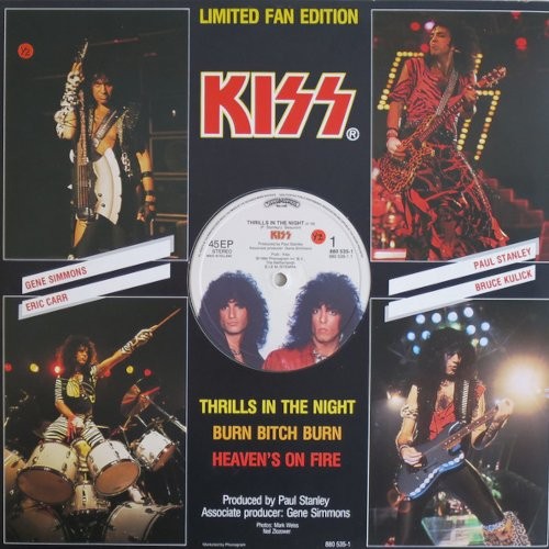 Kiss : Thrills In The Night (12")