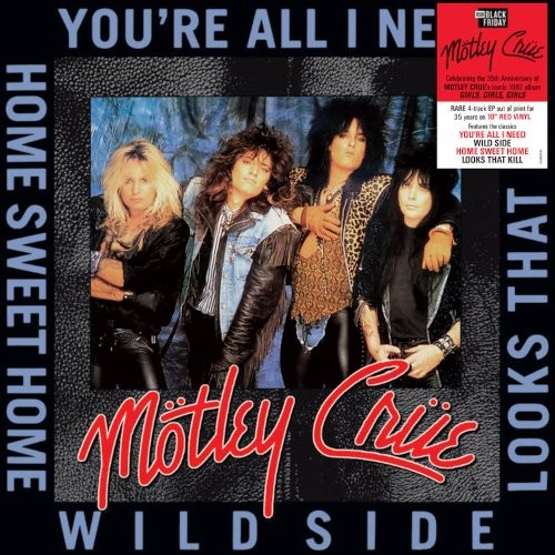 Mötley Crüe : Girls, Girls Girls Tour EP (10") RSD Black Friday 2022