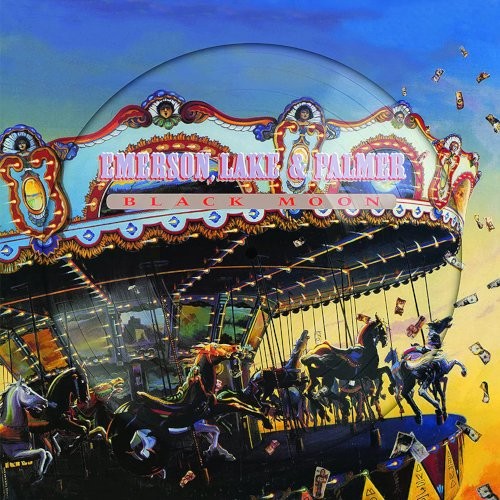 Emerson, Lake & Palmer : Black Moon (LP, picture disc) RSD Black Friday 2022