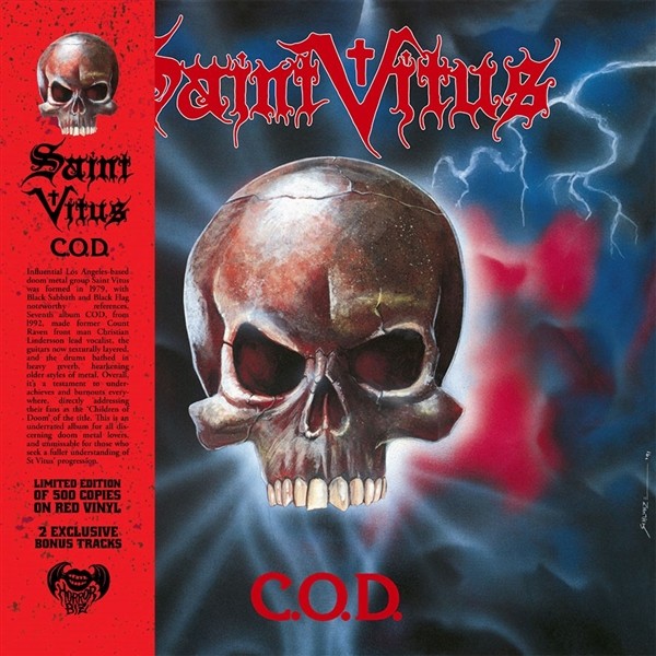 Saint Vitus : C.O.D. (LP) red