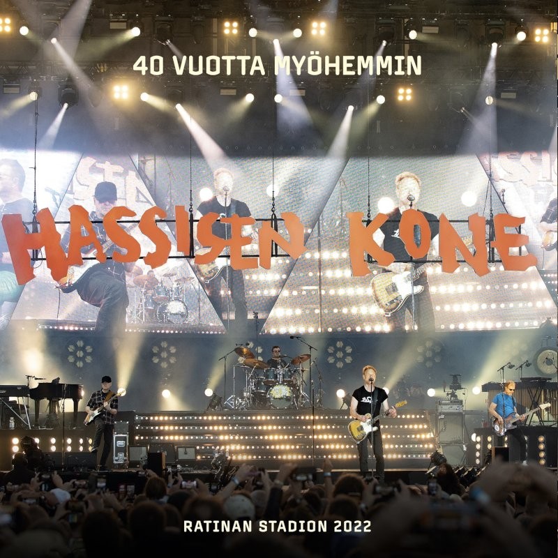 Hassisen kone :  40 vuotta myöhemmin - Ratinan Stadion 2022 (3-LP) RSD 24